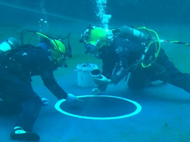 underwater coating repair